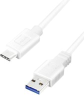 LogiLink USB-kabel USB 3.2 Gen1 (USB 3.0 / USB 3.1 Gen1) USB-A stekker, USB-C stekker 2.00 m CU0176