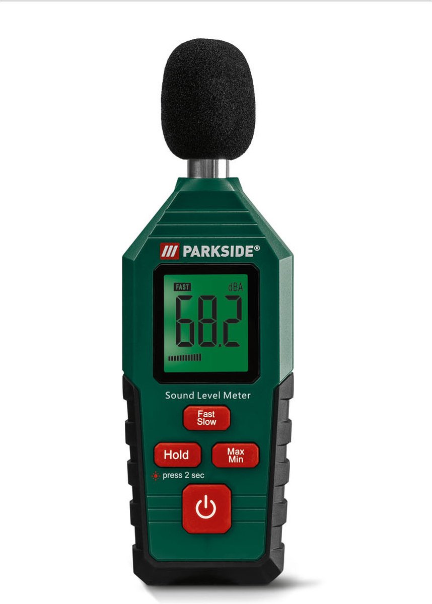 PARKSIDE Decibelmeter - 30~130 dB - Geluidsmeter - 31,5-8k Hz ...