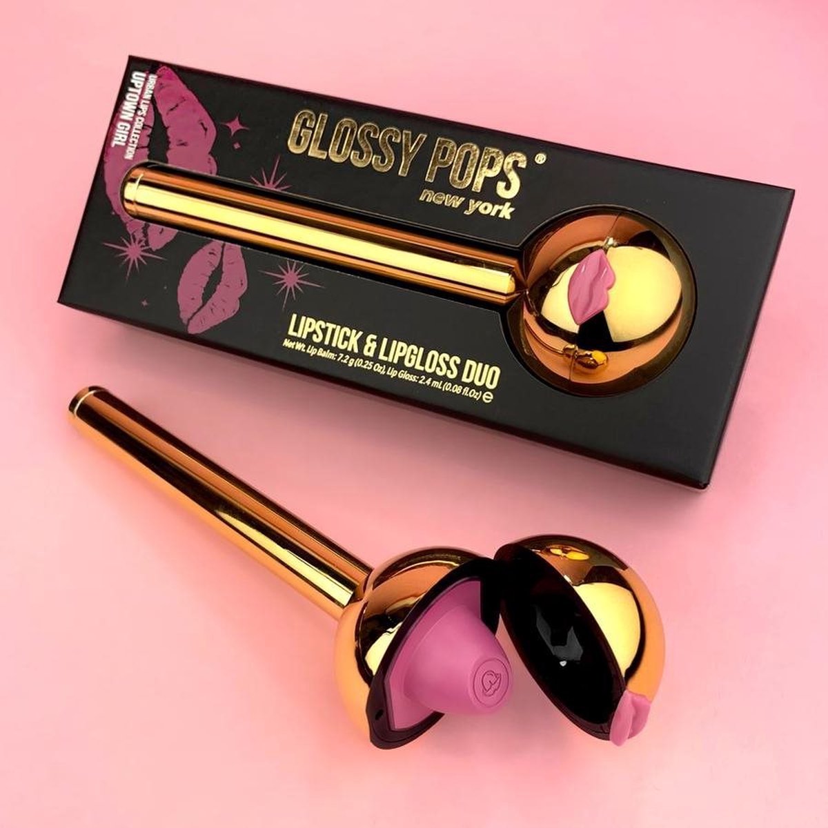 Glossy Pops Urban Lips Collection - Lipgloss / Lippenbalsem - Uptown Girl
