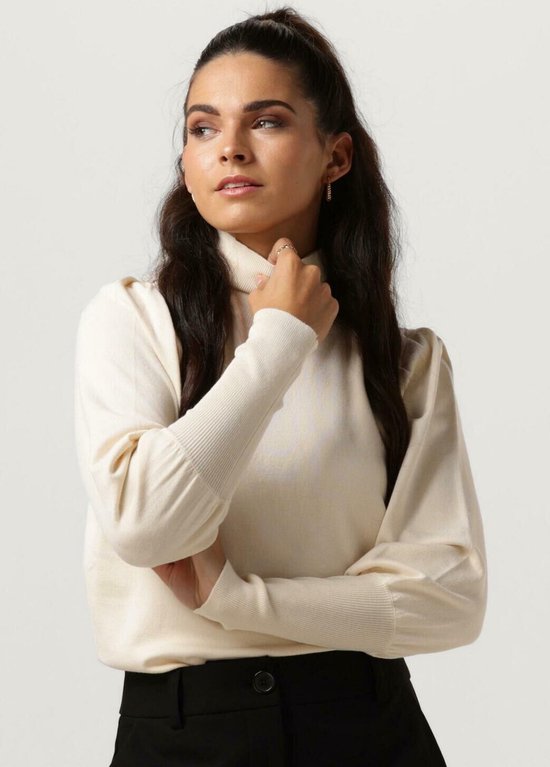 Notre V Basic Knit Blouse Truien vesten Dames Sweater Hoodie Vest Ecru Maat XS bol