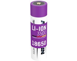 ANSMANN 18650 oplaadbare Li-Ion 3,6V 3500mAh