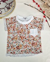 Bloomy baby T-shirt - zacht katoen | T-shirt | PETITE EvelinaApparel