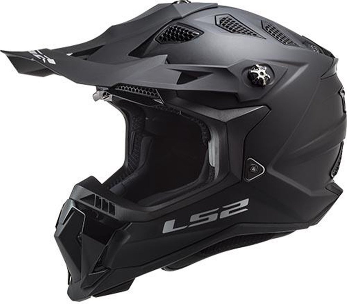 LS2 Helm Subverter Evo Solid II MX700 mat zwart maat XL