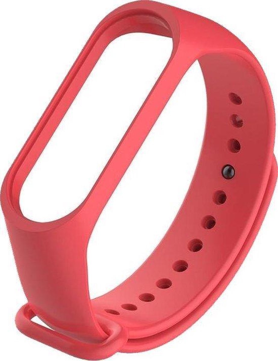 Siliconen bandje - Geschikt voor Xiaomi Mi Band 7- Red
