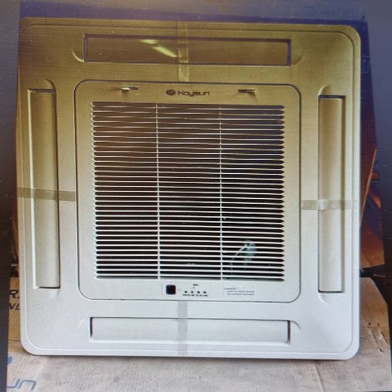 Kaysun air conditioning ceiling unit, KCIDN, White