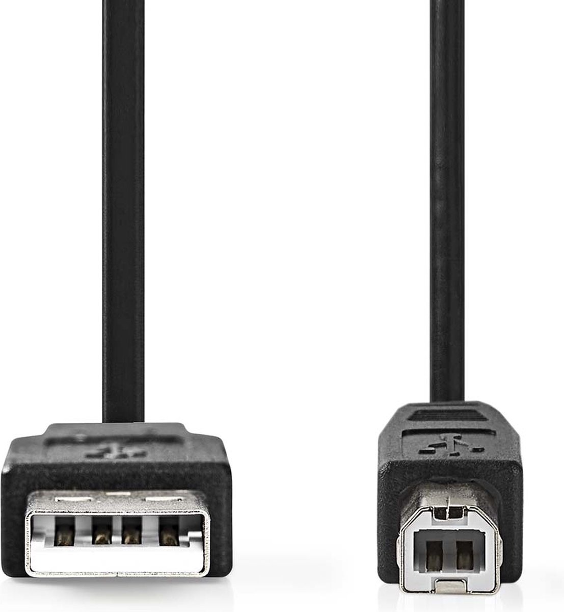 NEDIS CCGL60100BK30 USB-Kabel 3 mm Zwart