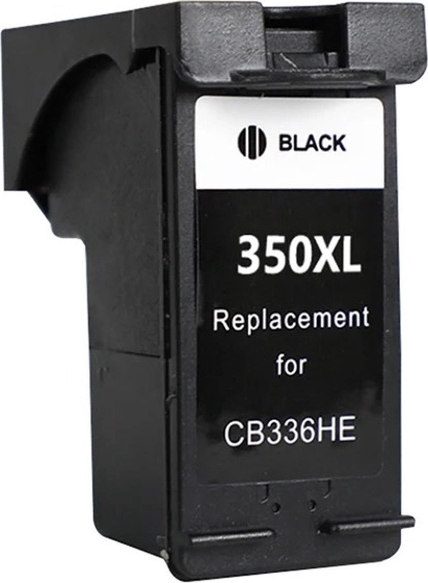 Inktcartridges Geschikt voor HP 350XL | Zwart Geschikt voor HP Deskjet D4260 D4360 Officejet J5780 J6410 Photosmart C5180 C4280 en C4580 - multipack - Inktpatronen - inkt - cartridge
