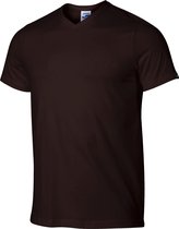 Joma Versalles Short Sleeve Tee 101740-641, Mannen, Bruin, T-shirt, maat: M