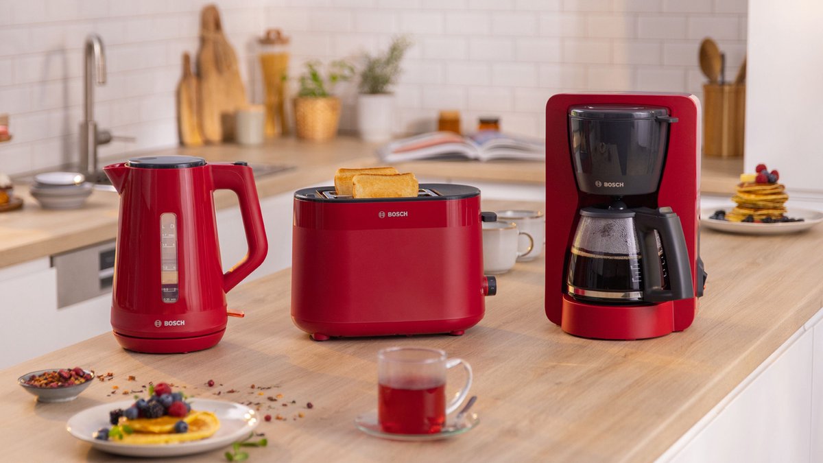 Bosch TWK1M124 MyMoment - Waterkoker - Rood — afbeelding 3
