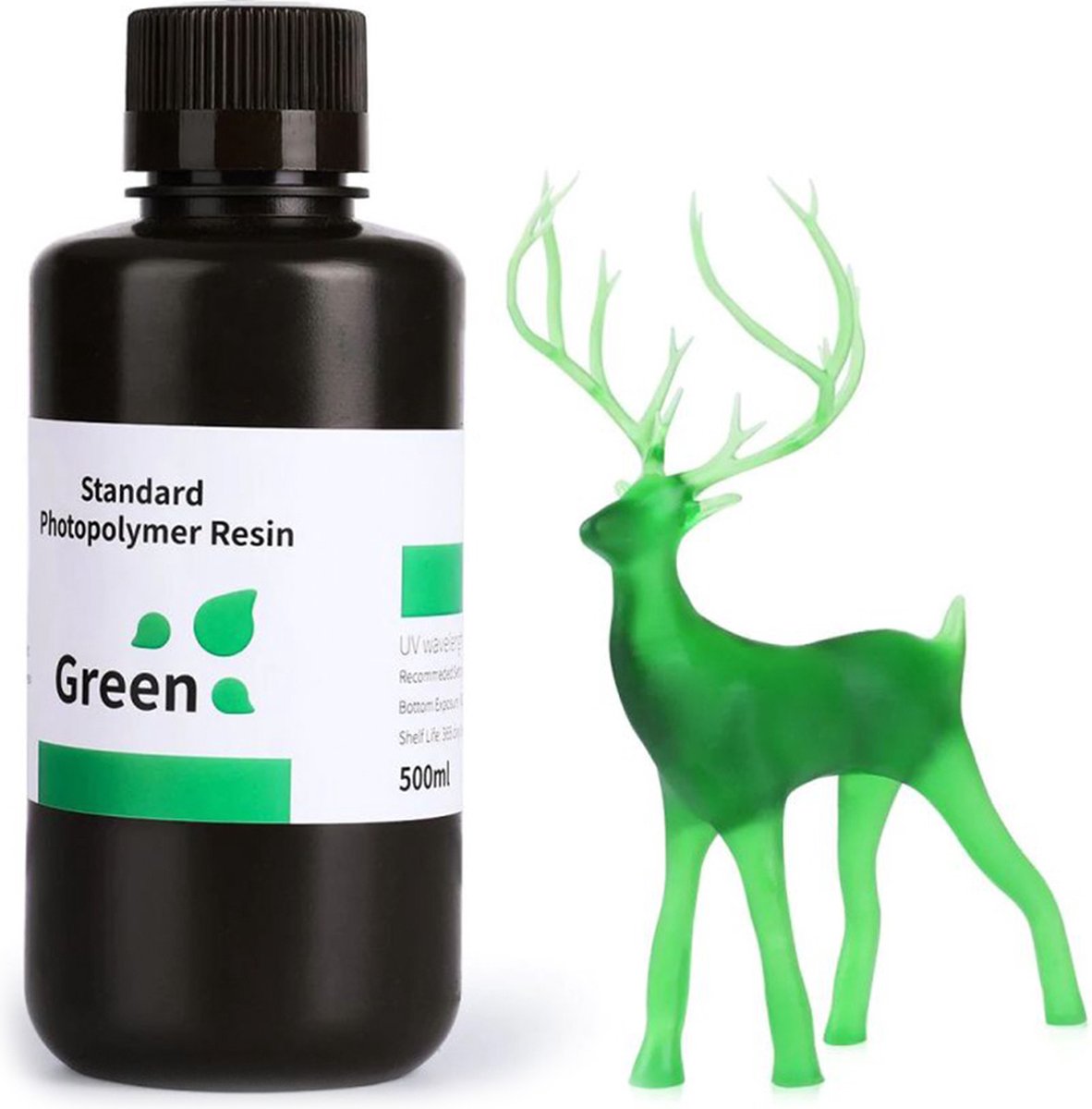 Elegoo – Standard Resin 1kg – Clear Green
