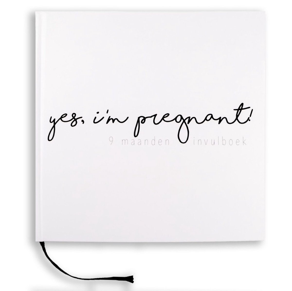 Fyllbooks - 9 maanden dagboek Yes, i'm pregnant!