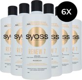 Syoss Renew 7 Après-shampooing - 6 x 440 ml
