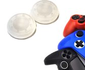 Gadgetpoint | Gaming Thumbgrips | Performance Antislip Thumbsticks | Joystick Cap Thumb Grips | Accessoires geschikt voor Playstation PS4 PS5 & Xbox & Nintendo Pro Controller | Thumbgrips 8 stippen - Transparant