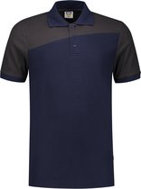 Tricorp Poloshirt Bicolor Naden 202006 Ink / Donkergrijs - Maat S