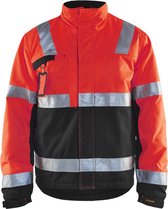 Blåkläder 4862-1811 Winterjas High Vis Rood/Zwart maat M