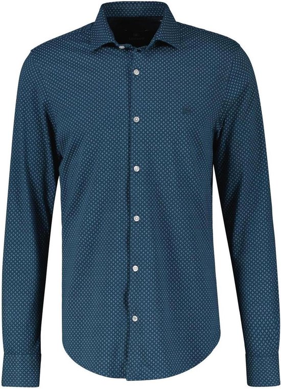 Lerros Overhemd Jersey Overhemd Met Aop Print 23o1362 Mannen