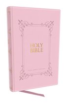 KJV Holy Bible: Large Print with 53,000 Center-Column Cross References, Pink Leathersoft, Red Letter, Comfort Print (Thumb Indexed): King James Version