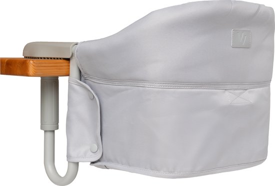 V&V Products Kinderstoel - Eetstoel - Tafelhangstoel - Opvouwbaar/ Inklapbaar - Baby wipper - Grijs van V&V Products — afbeelding 3