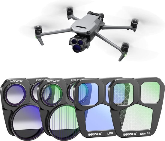 K&F Concept CPL Filter Compatible with DJI Air 3S, Drone Lens Polarizers Filters for Air 3s, Lightweight Multi-Coated Top Optical Glass Filter Drone Camera Lens Accessories - K&F Concept