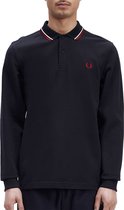 Fred Perry LS Twin Tipped Poloshirt Mannen - Maat XXL