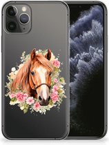 TPU Hoesje Geschikt voor iPhone 11 Pro Paard