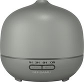 BERSAMU® Aura - Aroma Diffuser - Luchtbevochtiger - Geurverspreider - Aromatherapie - Keramiek - 400 ml - Graphite Grey - Grijs