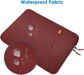 Laptop Sleeve Hoes, 13-13,6 Inch Laptop Notebook, Case Bag Waterdichte Beschermhoes Schokbestendig (Rood)