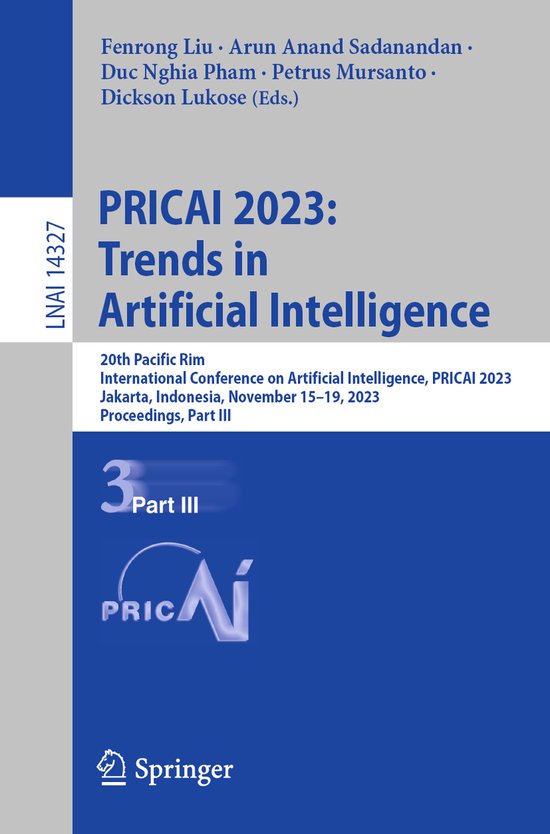 Lecture Notes in Computer Science14327- PRICAI 2023: Trends  ... - cover