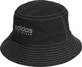 adidas Sportswear Classic Cotton Bucket Hat - Unisex - Zwart- Volwassenen (L/XL)