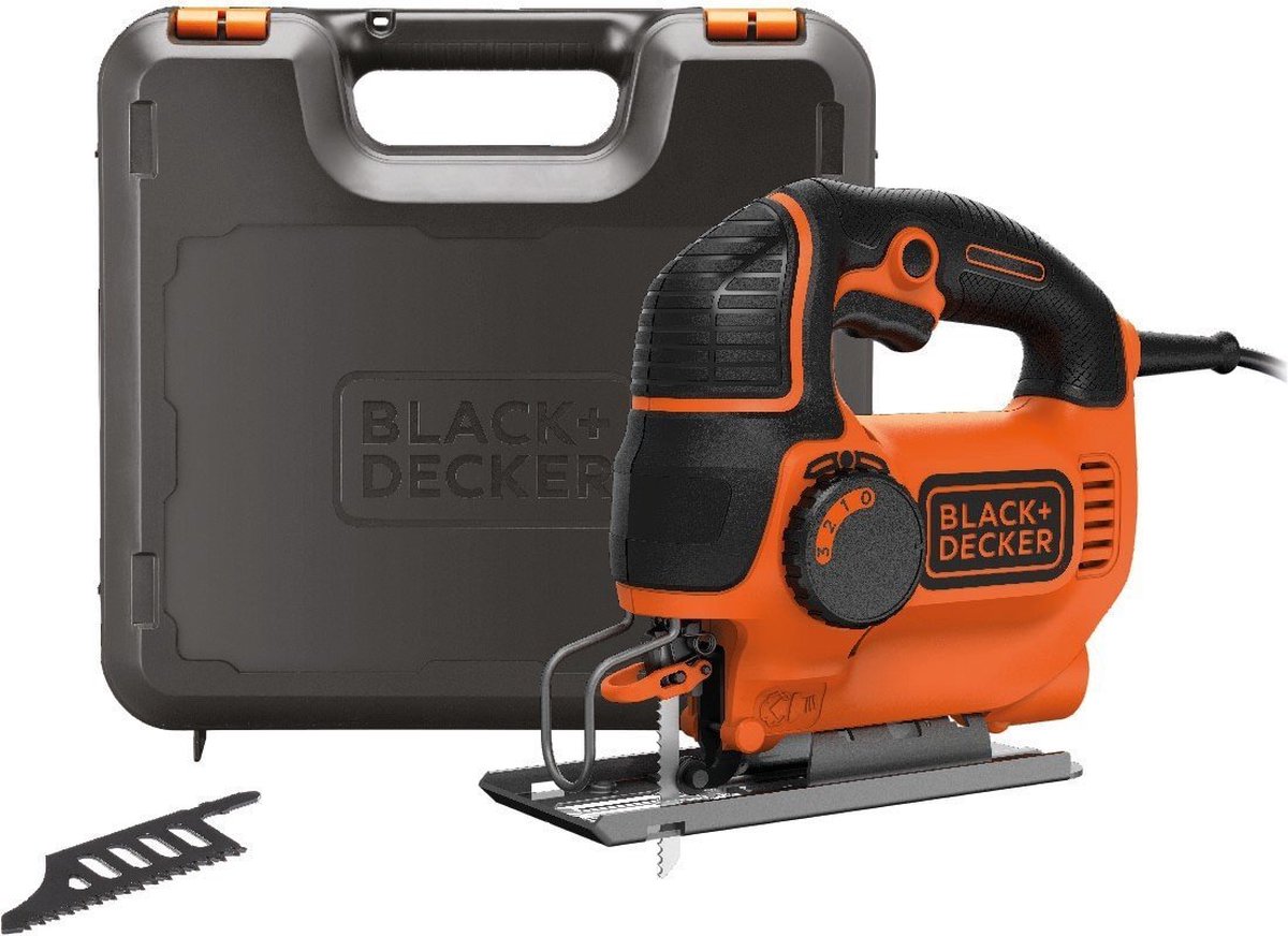 BLACK & DECKER KS901 Decoupeerzaag - 620 W - incl. koffer