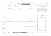 Fyllbooks Weekplanner A4