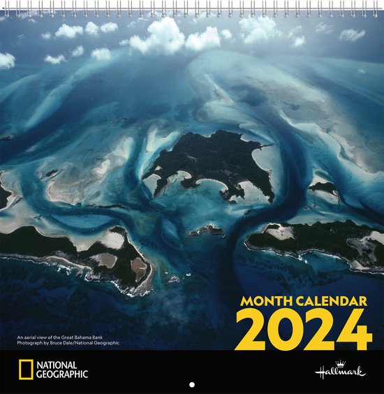 National Geographic Maandkalender Nature 2024 bol