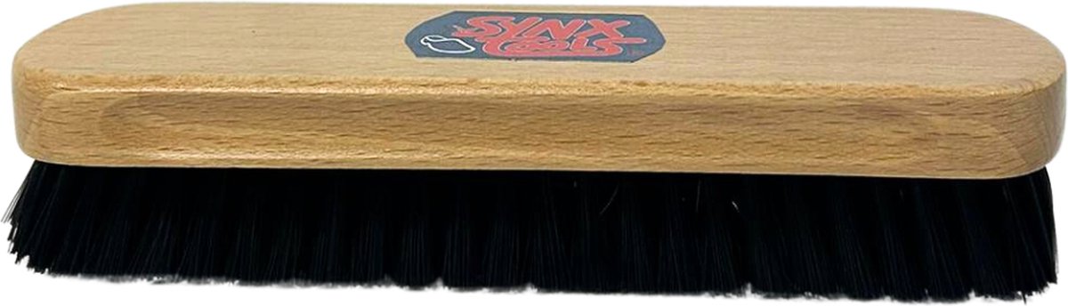 Goedkoopste Synx Tools Houten Kledingborstel - Pluizenverwijderaar - Kunstvezelhaar 18 cm - Pluizenborstel - Kleding/schoonmaakartikelen - Kleding reinigen - Autowasborstel - Pet Hair Remover