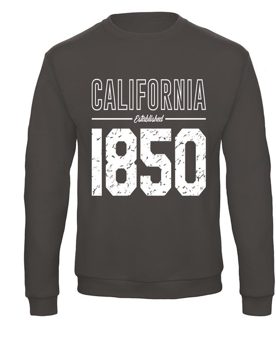 SweatShirt 2-359-30 California1850 - Dgrijs, 3xL