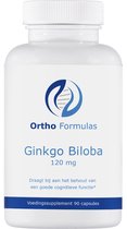 Ginkgo Biloba - 120 mg - 90 capsules - ondersteuning geheugen - concentratievermogen - leervermogen - bloedcirculatie - vegan