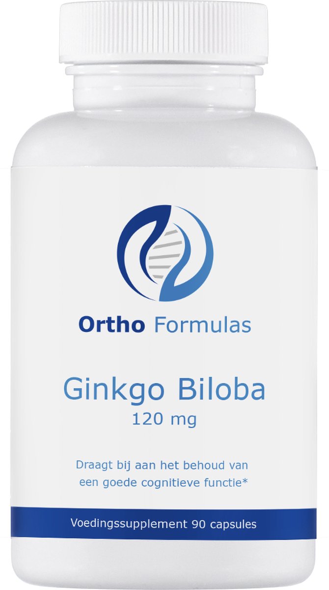 Goedkoopste Ginkgo Biloba - 120 mg - 90 capsules - ondersteuning geheugen - concentratievermogen - leervermogen - bloedcirculatie - vegan