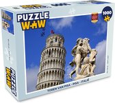Puzzel Toren van Pisa - Pisa - Italië - Legpuzzel - Puzzel 1000 stukjes volwassenen