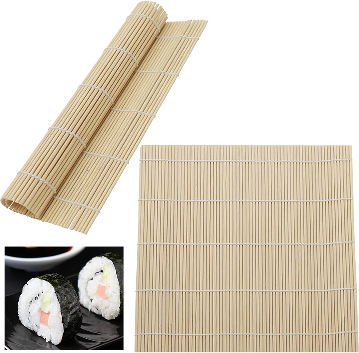 1pc Tapis À Rouler Pour Sushi Fabricant De Sushi Carré Tapis - Temu Belgium