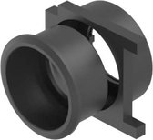 eao 61-9932.10 Inbouwmodule drukknop zwart D25 plastic Fitting 1 stuk(s)