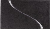 Casilin Badmat Antislip 60x100cm Carve - Waterabsorberende Badkamermat - Wasbaar en Sneldrogend - Voor Douche en Bad - Hoogpolig - Acryl - Rechthoek - Grey