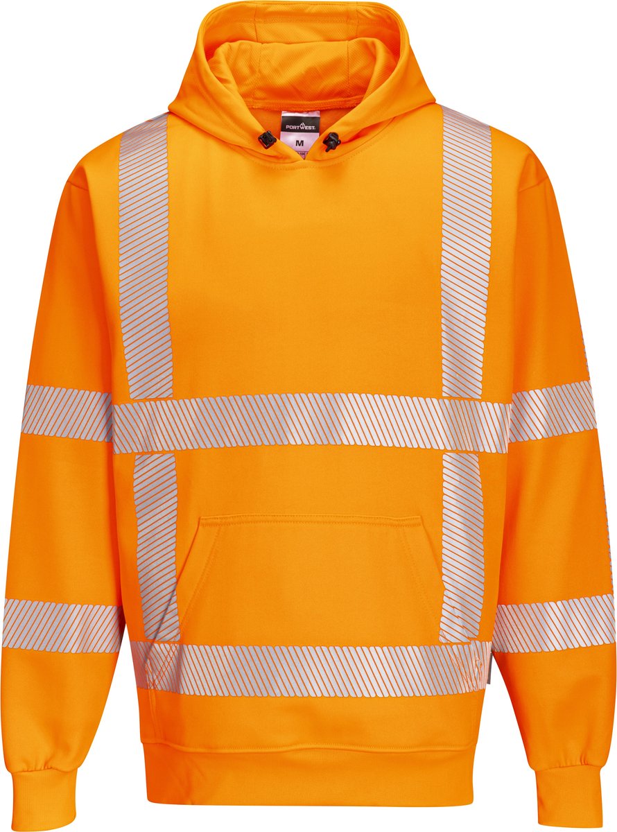Portwest RWS Sweatshirt met Capuchon Oranje - Maat XXL - R477