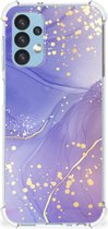 Back Cover geschikt voor Samsung Galaxy A13 (4G) Watercolor Paars