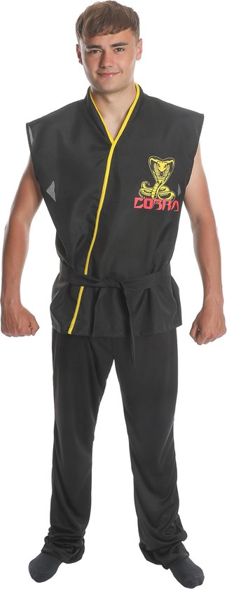 REDSUN - KARNIVAL COSTUMES - Déguisement d'étudiant de karaté Zwart adulte - L