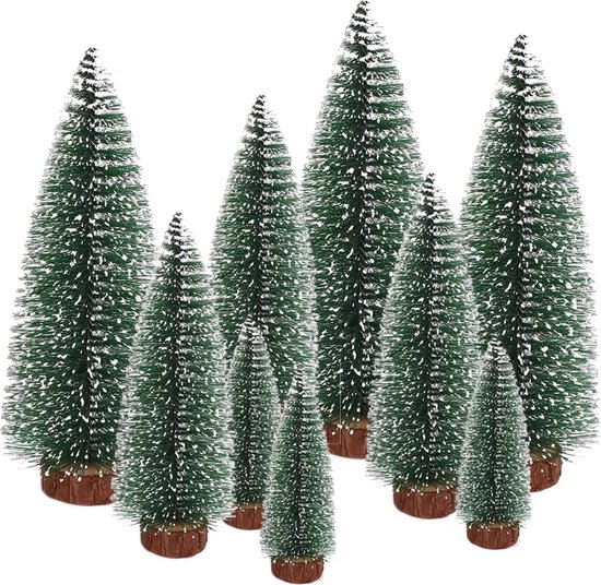Kerstboom, kunstkerstboom, led-kerstboom, 30 cm, kleine kerstdecoratie, mini -dennenboom
