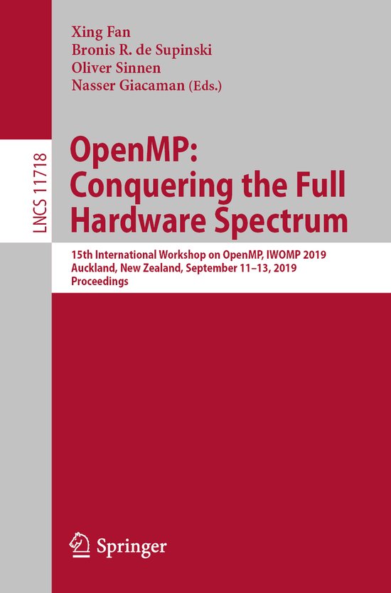 Lecture Notes in Computer Science11718- OpenMP: Conquering t ... - cover