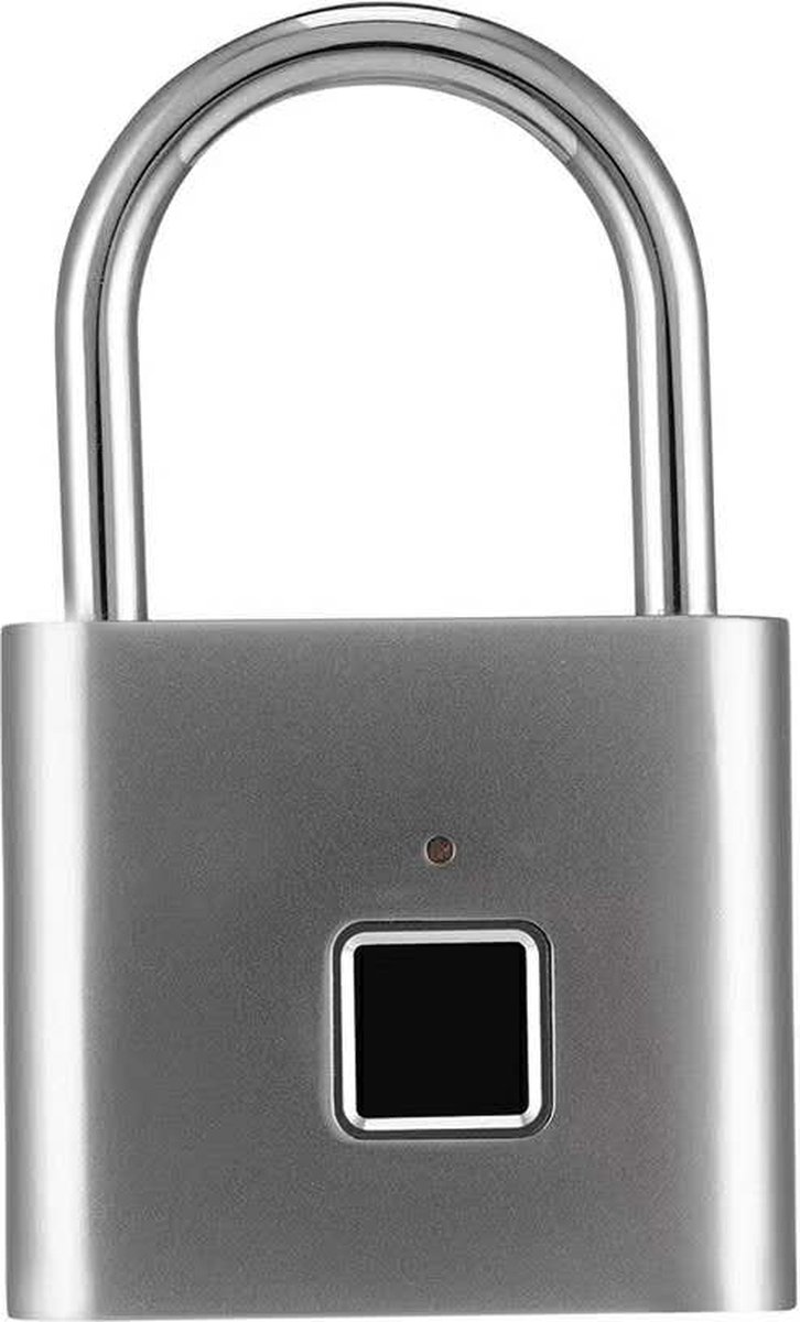 Smart hangslot met vingerafdruk