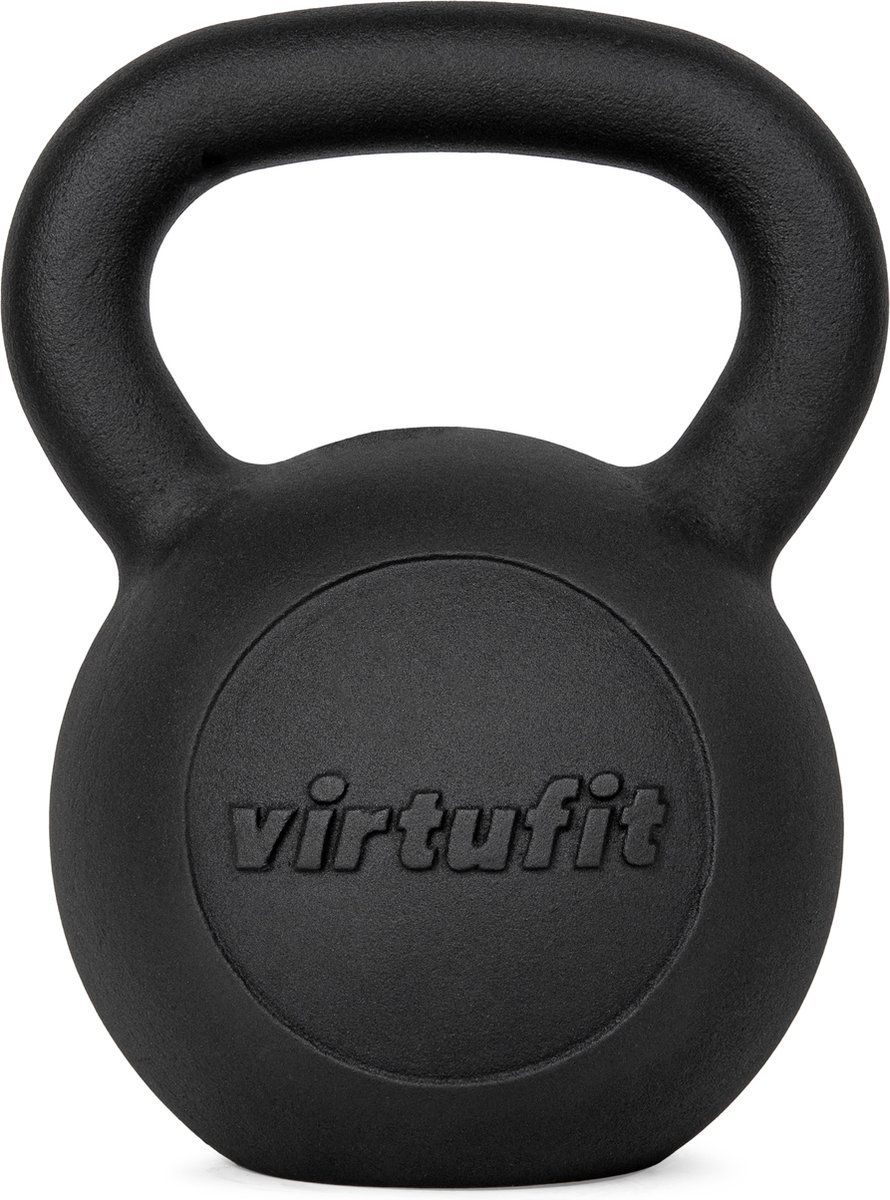VirtuFit Kettlebell Pro - Kettle Bell - Fonte - 24 kg - Noir - Poids de sport VirtuFit Kettlebell Pro - Kettle Bell - Fonte - 24 kg - Noir - Poids de sport