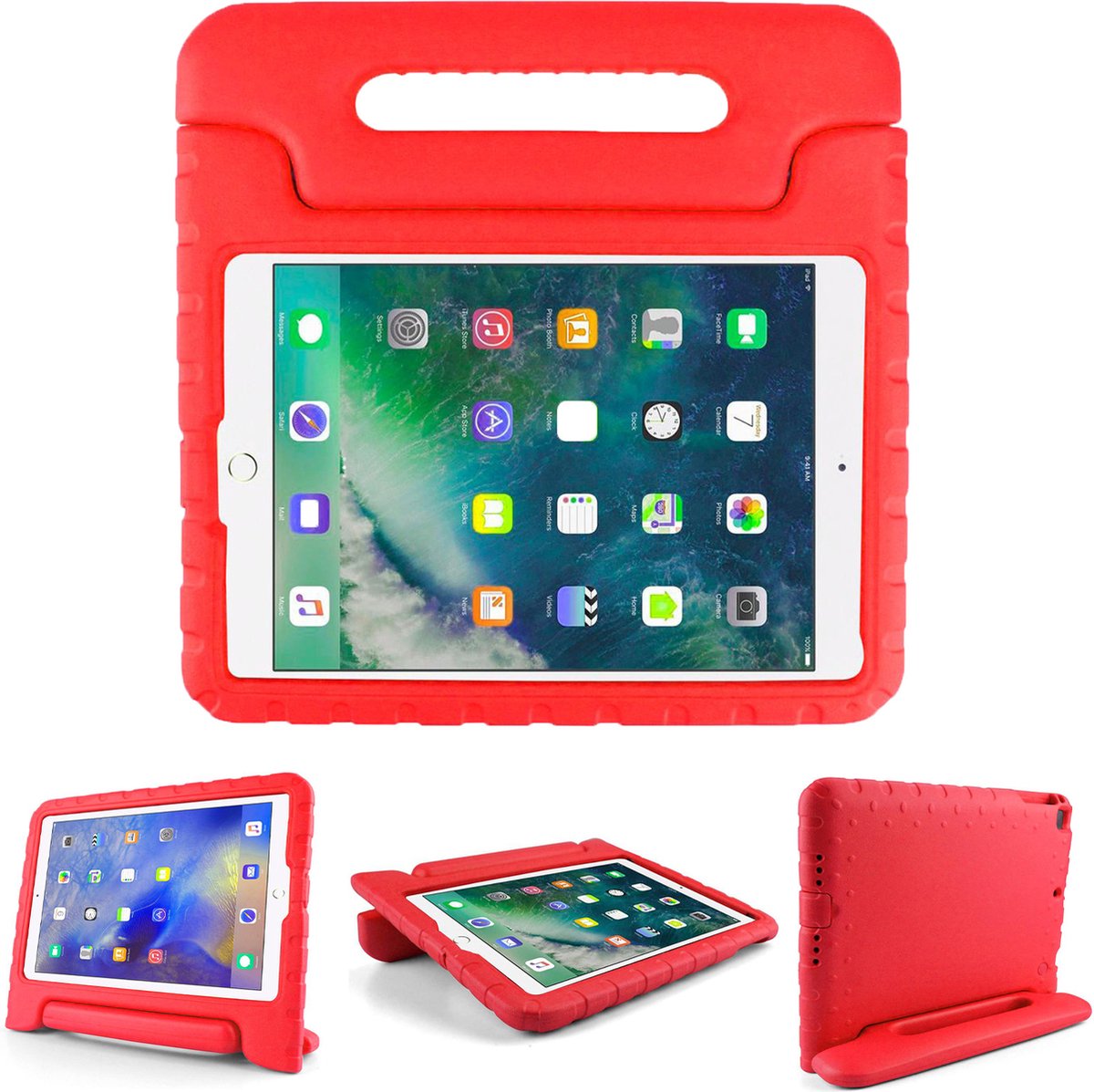 Apple iPad Pro 11 (2022) Hoes - Kinder Tablet Hoes - Rood