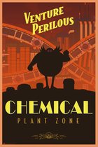 Poster Sonic the Hedgehog Venture Perilous Chemical Plant Zone 61x91,5cm