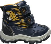 Geox - Flanfil - Mt 23 - Velcro's LED tijger warme laarzen - Navy/Geel